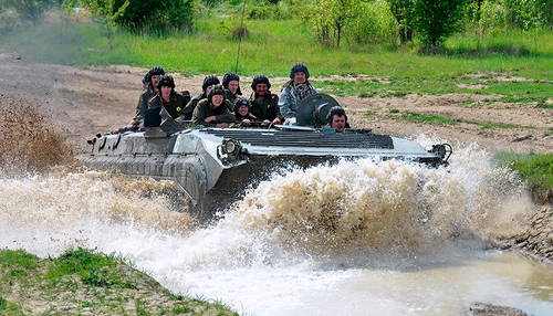 Balade en Tank + Car Demolition