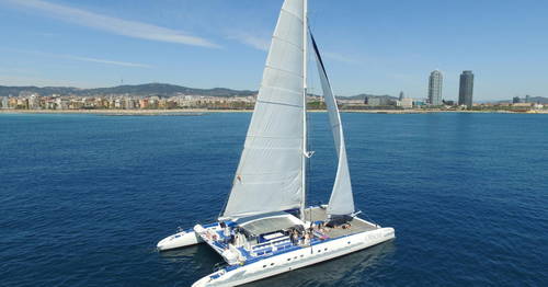 Catamaran privé 2h