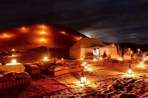 Nuit au désert d'Agafay