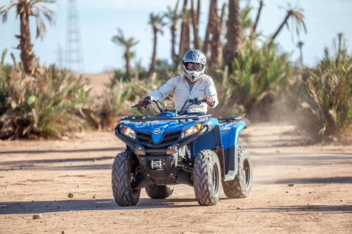 Balade en quad double à la Palmeraie