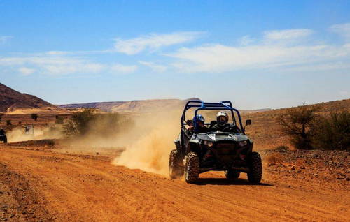 Balade en Buggy quadruple au désert d'Agafay