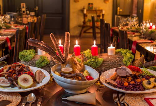 Dîner traditionnel slovaque