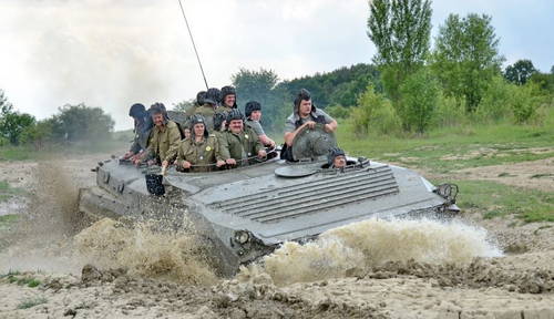 Conduite de char d'assaut